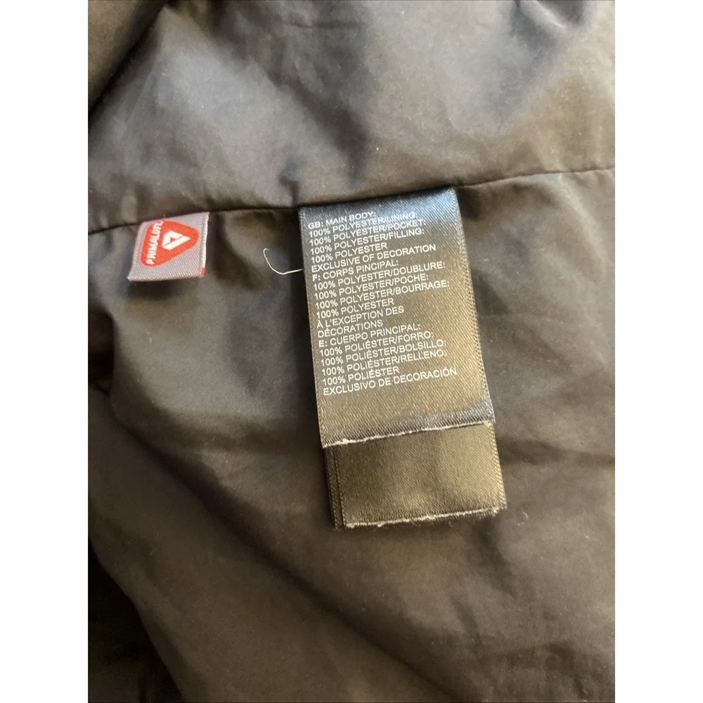 The North Face Men's XXL Full Zip Lightweight Puffer Jacket Black